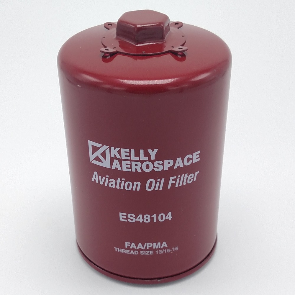 Kelly aerospace ES48104 spin on oil filter Plane Parts Inc.